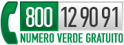 Numero Verde Gratuito 800 12 90 91